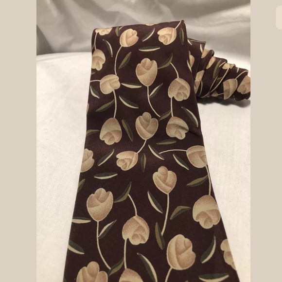 VTG Rare 80’s/90’s Tulip POLO By Ralph Lauren Tie - Picture 2 of 4